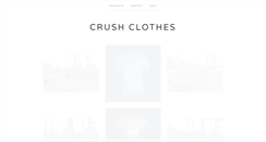 Desktop Screenshot of crushclothes.com